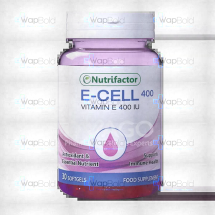 Nutrifactor E-Cell Softgel 400Iu (1 Bottle = 30 Tablets)
