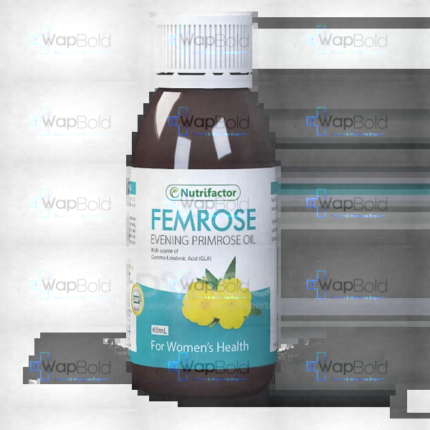 Nutrifactor Femrose Primrose Oil Softgels 500Mg