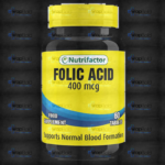 Nutrifactor Folic Acid Tablets 400Mcg (1 Bottle = 60 Tablets)