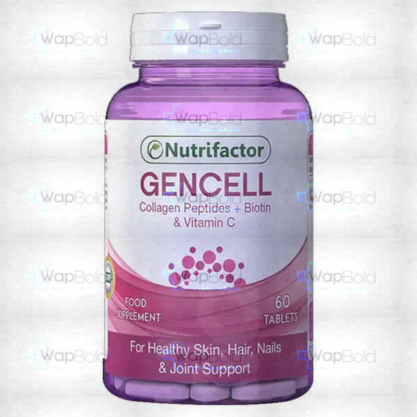 nf-gencell-tab-60s.webp Nutrifactor Gencell Tablets (1 Bottle = 60 Tablets)