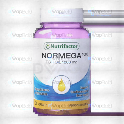 Nutrifactor Normega Fish Oil Softgel Capsules 500Mg (1 Bottle = 30 Capsules)