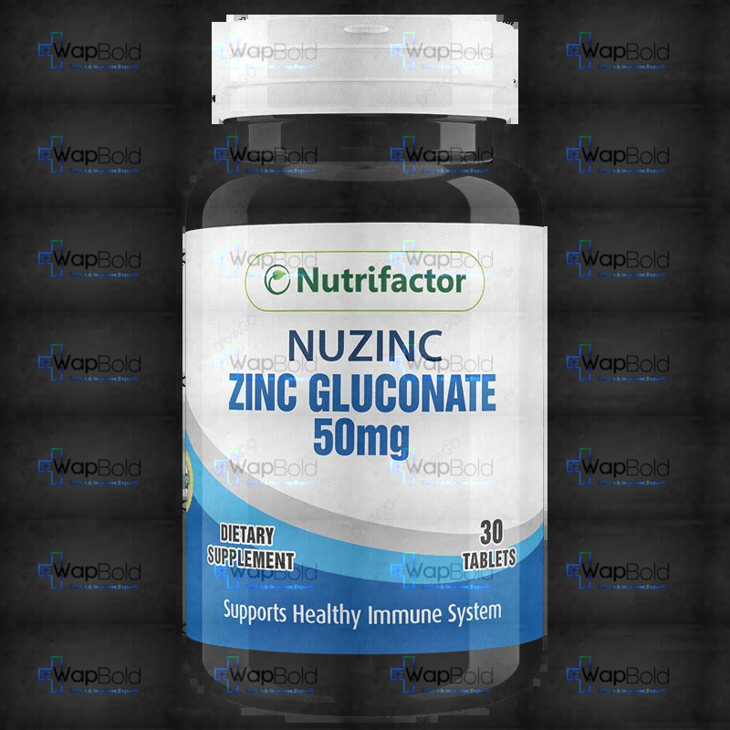 nf-nuzinc-30tab.webp Nutrifactor Nuzinc Tablets (1 Bottle = 30 Tablets)