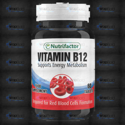 Nutrifactor Vitamin B12 Tablets (1 Bottle = 60 Tablets)