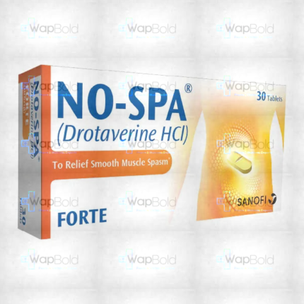 No-Spa Forte Tablets 80Mg (1 Strip = 10 Tablets)