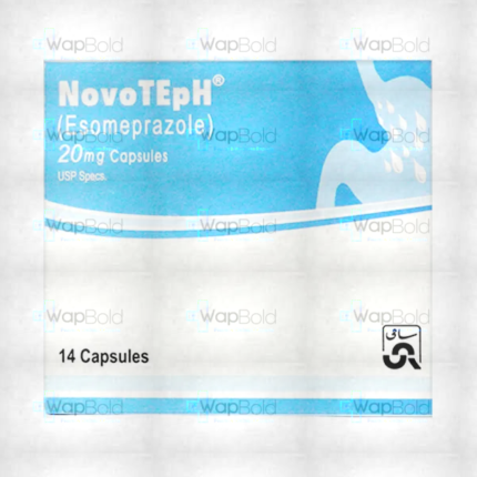 Novoteph Capsules 20Mg (1 Box = 14 Capsules)