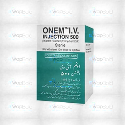 Onem Iv Injection 500Mg (1 Box = 1 Injection)