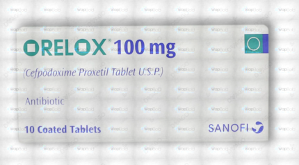 Orelox Tablets 100Mg (1 Box = 1 Strip)(1 Strip = 10 Tablets)