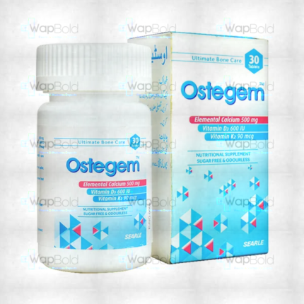 Ostegem Od Tablets 500Mg/600Iu/90Mcg (1 Bottle = 30 Tablets)