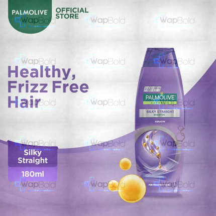 Palmolive Naturals Silky Straight Shampoo 180Ml