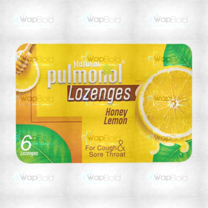 Pulmonol Flavour Honey & Lemon Lozenges (1 Box = 6 Lozenges)
