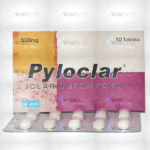 Pyloclar Tablets 500Mg (1 Box = 1 Strip)(1 Strip = 10 Tablets)