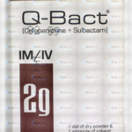 Q-Bact Im/Iv Injection 2G (1 Box = 1 Injection)