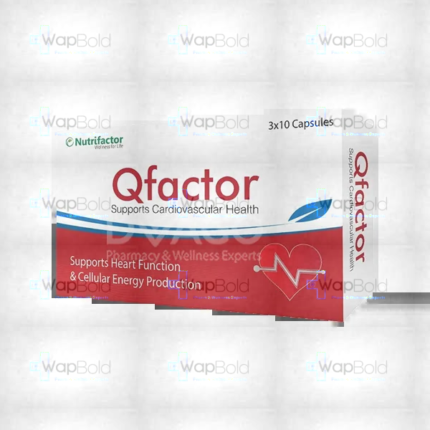 Nutrifactor Qfactor Capsule 100Mg (1 Bottle = 30 Capsules)