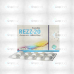 Rezz Capsules 20Mg (1 Box = 2 Strips) (1 Strip = 10 Capsules)