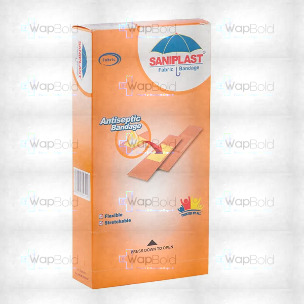 saniplast-fabric-banadage.webp Saniplast Fabric Bandages (Box = 20 Strips)