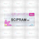 Scipram Tablets 20Mg (1 Strip = 7 Tablets)