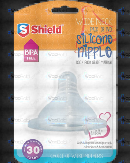 Shield Wide Neck Nipple Blister