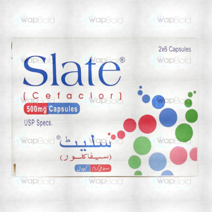 Slate Capsules 500Mg (1 Strip = 6 Capsules)