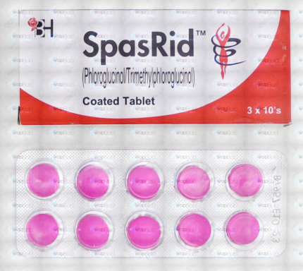 Spasrid Tablets (1 Box = 3 Strips) (1 Strip = 10 Tablets)