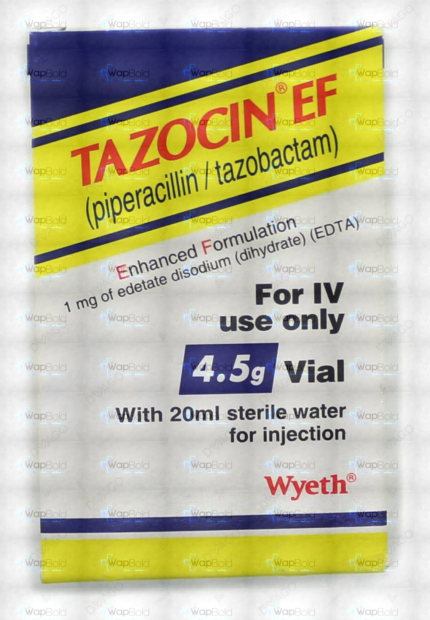 Tazocin Ef Iv Injection 4.5G (1 Box = 1 Injection)