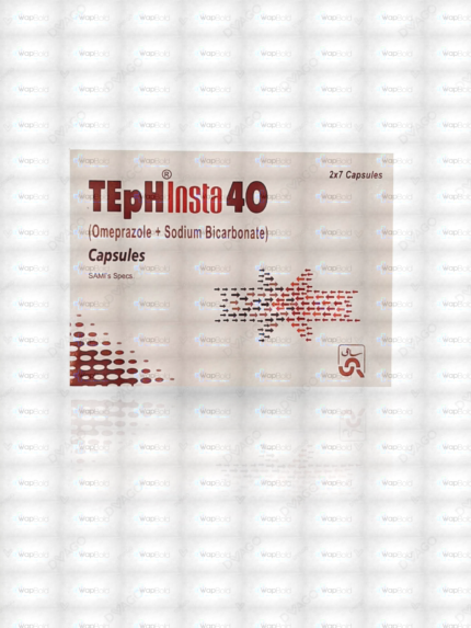 Teph Insta 40 Capsules 40Mg (1 Strip = 7 Capsules)