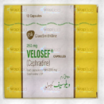 Velosef Capsules 250Mg (1 Box = 2 Strips) (1 Strip = 6 Capsules)