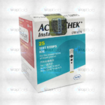 Accu-Chek Instant Blood Glucose Strips (Box = 25 Strips)