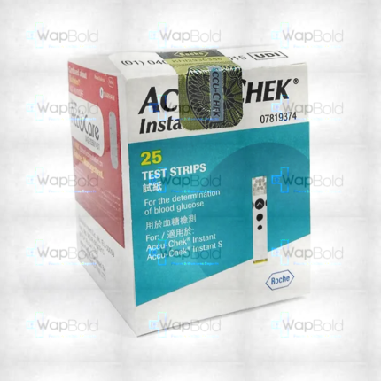Accu-Chek Instant Blood Glucose Strips (Box = 25 Strips)