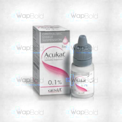 Acukat Eye Drops 0.1% 5Ml