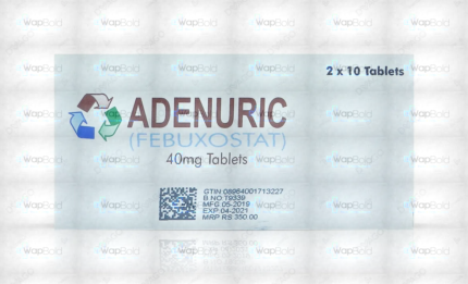 Adenuric 40Mg 20 Tablets
