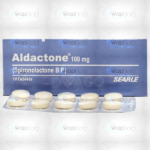 Aldactone Tablets 100Mg (1 Box = 1 Strip)(1 Strip = 10 Tablets)