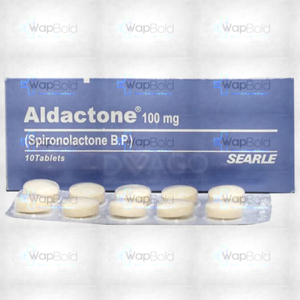 Aldactone Tablets 100Mg (1 Box = 1 Strip)(1 Strip = 10 Tablets)