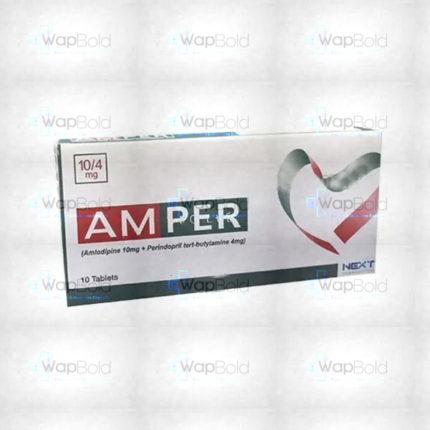 Amper Tablets 10Mg/4Mg (1 Box = 1 Strip)(1 Strip = 10 Tablets)