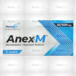 Anex-M Tablets 85/500Mg (1 Box = 1 Strip)(1 Strip = 2 Tablets)