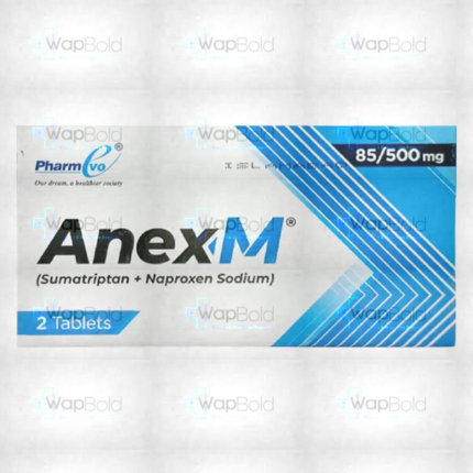 Anex-M Tablets 85/500Mg (1 Box = 1 Strip)(1 Strip = 2 Tablets)