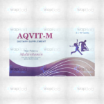 Aqvit-M Tablets (1 Box = 2 Strips) (1 Strip = 10 Tablets)