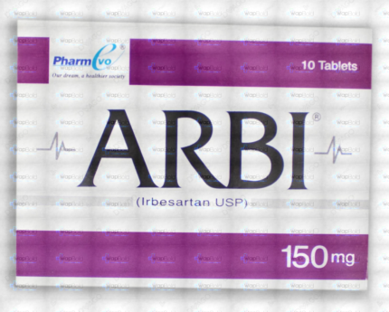 Arbi Tablets 150Mg (1 Box = 1 Strip)(1 Strip = 10 Tablets)