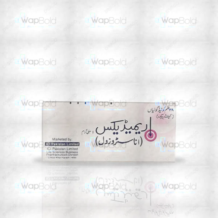 Arimidex Tablets 1Mg (1 Strip = 14 Tablets)