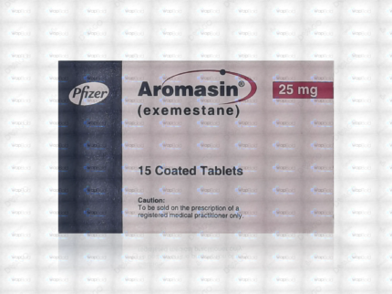 Aromasin Tablets 25Mg (1 Box = 1 Strip)(1 Strip = 15 Tablets)