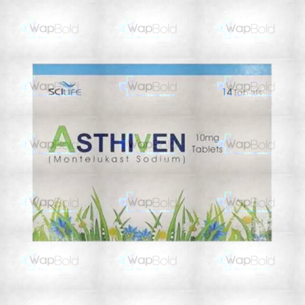 Asthiven Tablets 10Mg (1 Box = 1 Strip)(1 Strip = 14 Tablets)