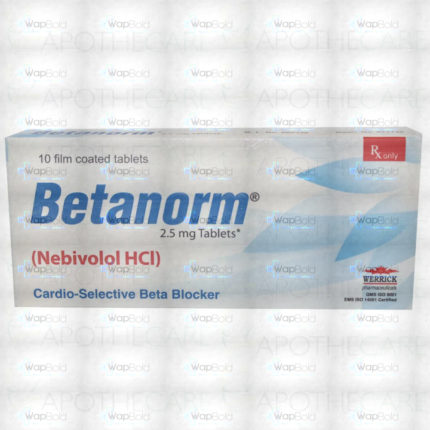 Betanorm Tablets 2.5Mg (1 Box = 1 Strip)(1 Strip = 10 Tablets)