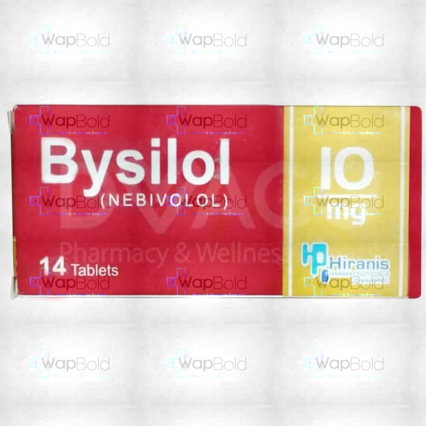bysilol-10mg-tablets-14s.webp Bysilol Tablets 10Mg (1 Box = 2 Strips) (1 Strip = 7 Tablets)