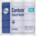 Cardura Tablets 2Mg (1 Strip = 10 Tablets)