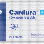 Cardura Tablets 4Mg (1 Box = 2 Strips) (1 Strip = 10 Tablets)