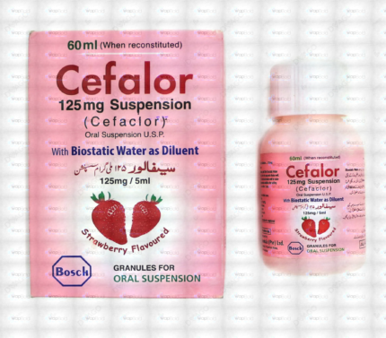 Cefalor Suspension 125 Mg 60 Ml