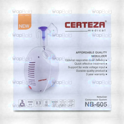 Certeza Compressor Nebulizer Nb-605