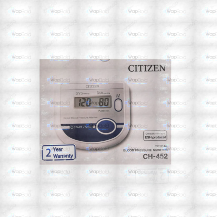 Citizen Ch 452 Upper Arm Blood Pressure Monitor