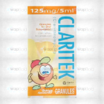 Claritek 50Ml Suspension 125Mg/5Ml
