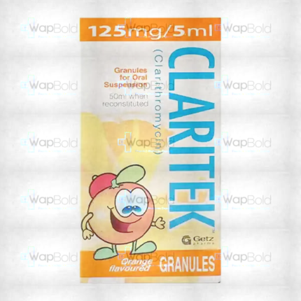 Claritek 50Ml Suspension 125Mg/5Ml