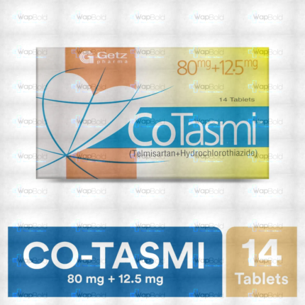 Co-Tasmi Tablets 80/12.5Mg (1 Strip = 7 Tablets)